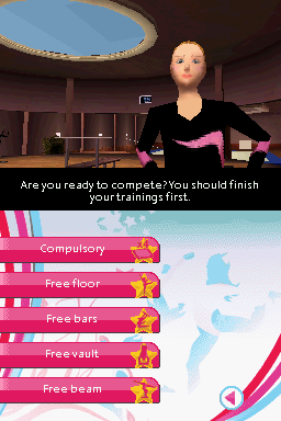 Shawn Johnson Gymnastics screenshot 5 for Nintendo DS